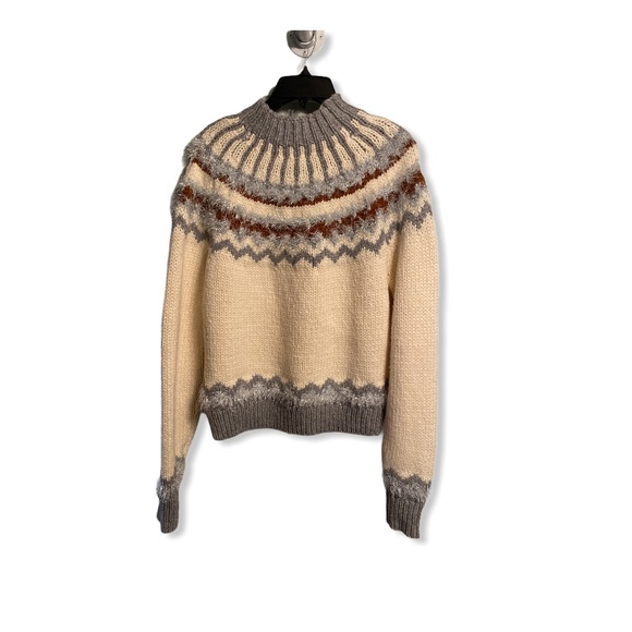 Lou & Grey Fair Isle Sweater Irish Cream - Picture 5 of 9